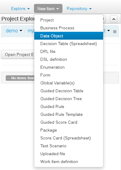 Creating "Data Object"