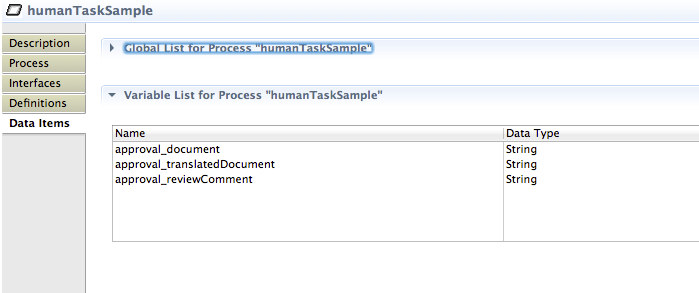 BPMN2 process variables