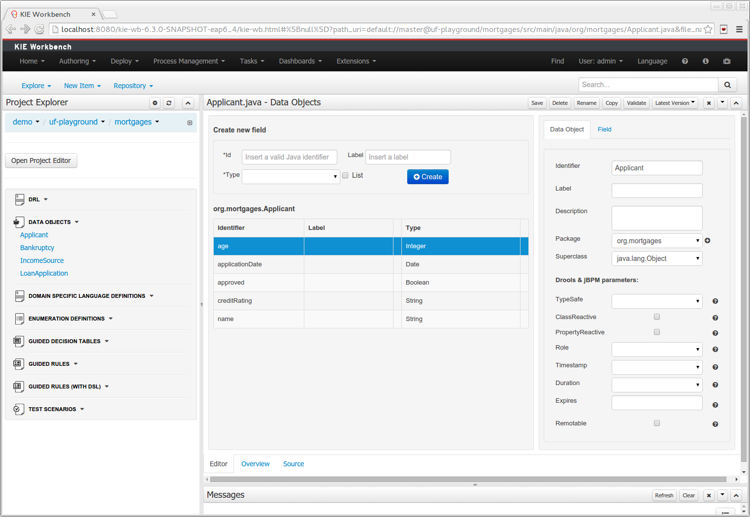 Improved Data Object Editor