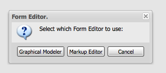 Form Editor Selection