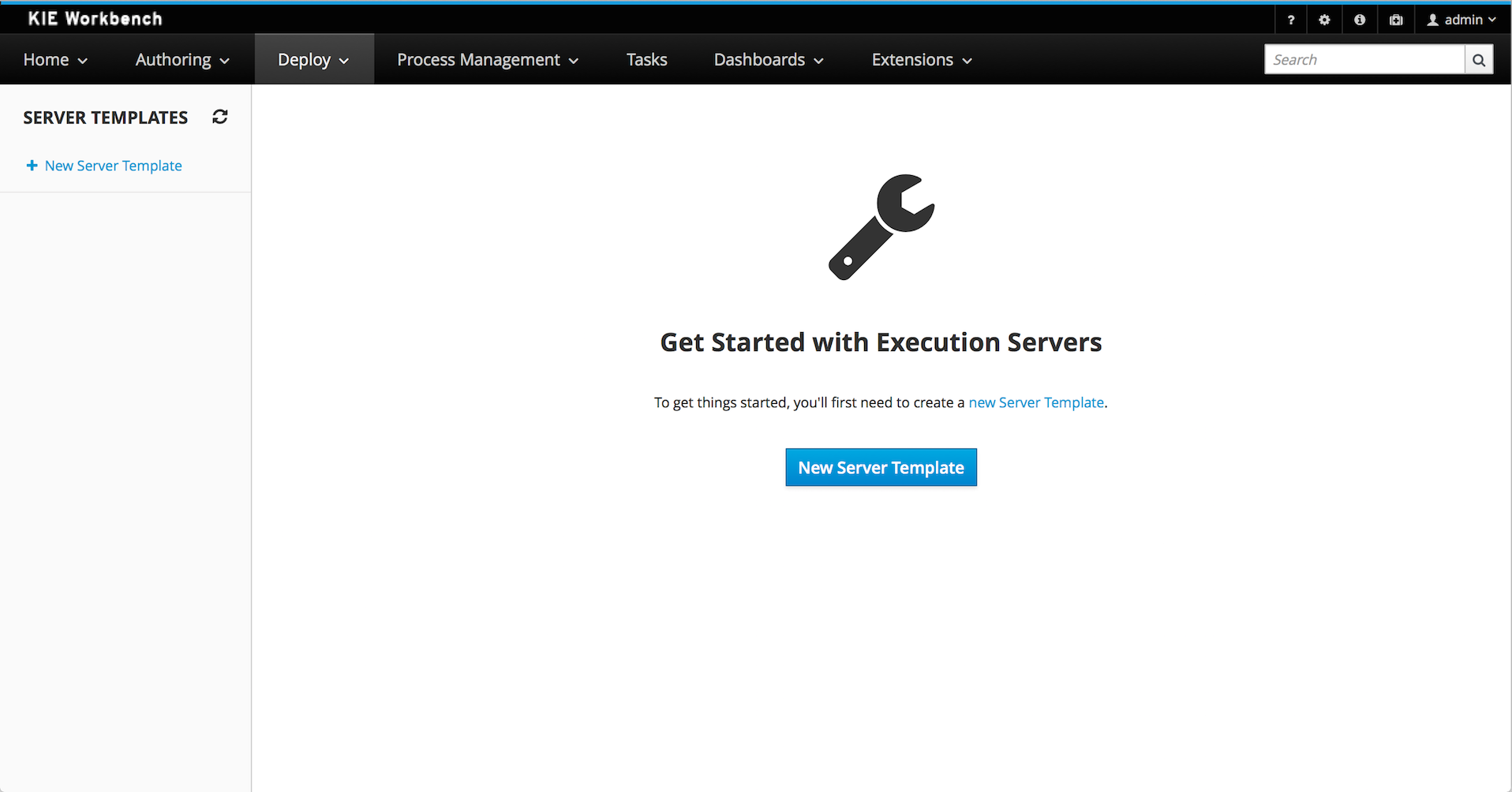 Execution Server Management