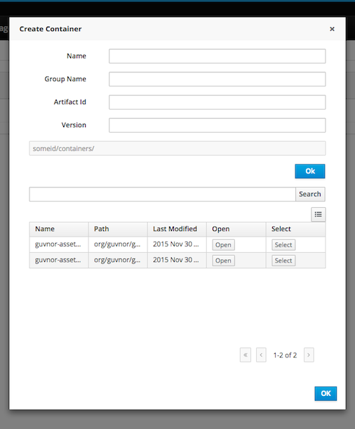 Workbench - Properly sized popup window