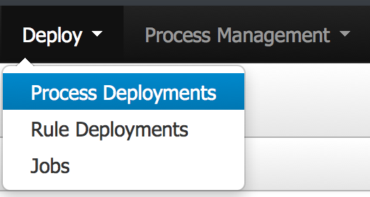 process deployments