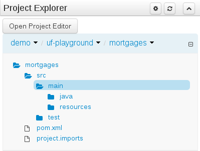 ProjectExplorer Repository Folders