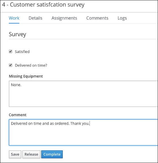 itorders complete survey